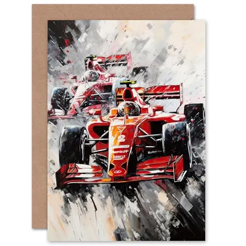 Artery8 Grand Prix Motorsport Geburtstagskarte