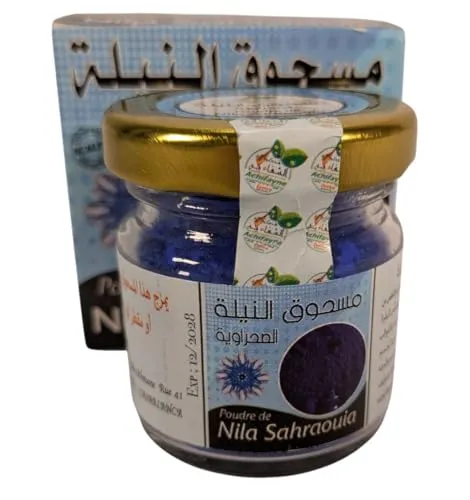 Produktbild ACHifayne Einmachglas, marokkanisches Indigo, Poudre de Nila Sahraouia, in Geschenkbox