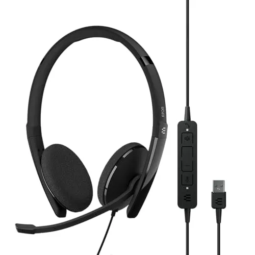 EPOS / Sennheiser Adapt 160T USB-A II Headset für Microsoft Teams - Headset mit USB-A Anschluss, ideal für Microsoft Teams. Genießen Sie klare Kommunikation dank Geräuschunterdrückung und komfortablem Design.