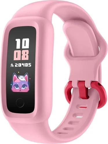 BIGGERFIVE BF200 Smartwatch für Kinder - Verbessertes Kinder-Fitnessarmband mit 24h-Herzfrequenz- und Schlaftracking. Ideal für aktive Kinder von 5–12 Jahren, mit über 10 Sportmodi und IP68-Wasserschutz für unbeschwerten Spaß im Wasser.