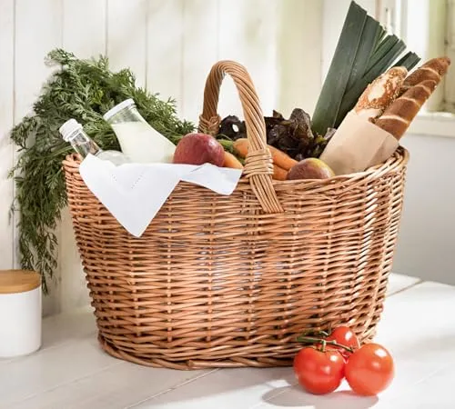 Dekoleidenschaft großer Einkaufskorb 