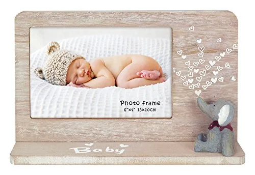 Zep Dumbo, Einzelbilderrahmen, MDF-Platten, Natürlich/Natur, Tisch, 10 x 15 cm, Rechteckig