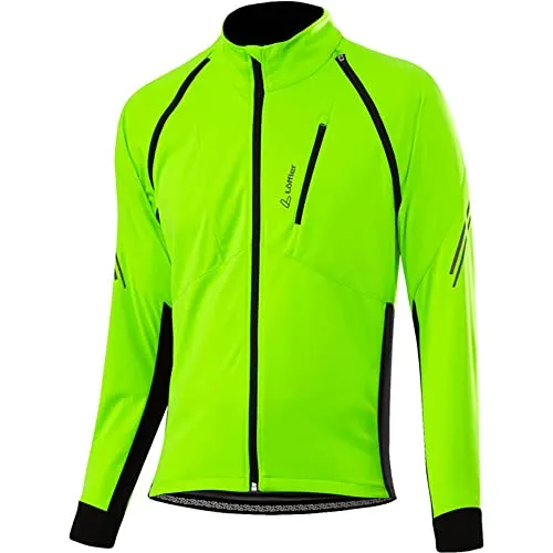 Löffler San Remo 2 WS Light Zip-Off Fahrrad Jacke Herren in gelb von Löffler