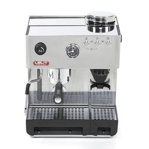 Lelit PL042 Anita EMI - Siebträgermaschine mit integrierter Mühle - Sonstige Büromöbel, hochwertige Siebträgermaschine mit langlebigen Edelstahltasten und präziser Mahlgradeinstellung für perfekte Espresso-Zubereitung.