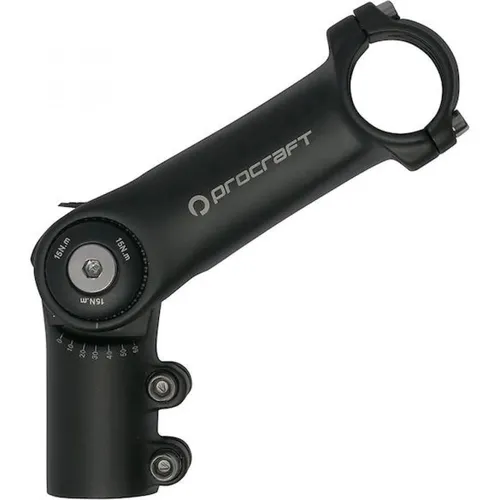 Procraft Vorbau Ahead Al Verstellbar 0°-60° 110 mm Schwarz