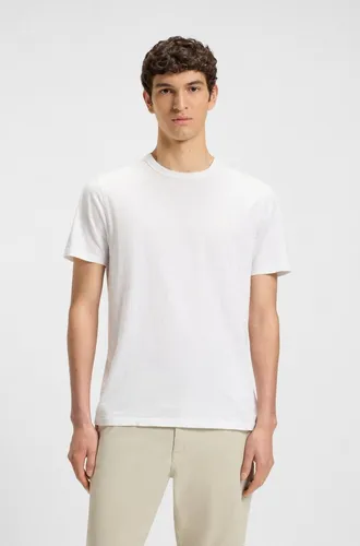 BOSS Herren Tegood T-Shirt, White100, S EU - Pullover für Herren mit hochwertigem Material, angenehmem Tragekomfort und modernem Rundhalsausschnitt für den Alltag.