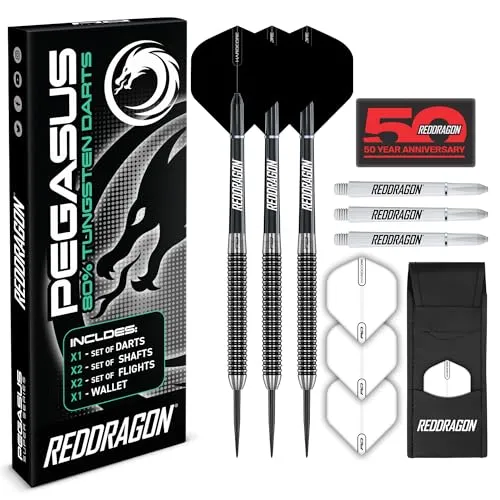 RED DRAGON Pegasus Professionelles Wolfram-Steeltip-Dart-Set