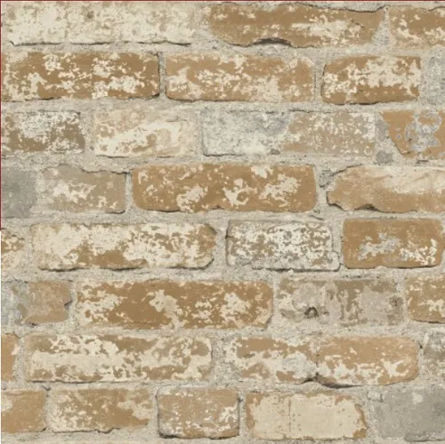 Tapete selbstklebend braune Steinwand Steintapete Stein Optik ca. 52 x 100cm