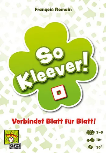 Asmodee So Kleever Brettspiel für 3-6 Spieler - Gesellschaftsspiel für 3-6 Spieler ab 10 Jahren, fördert Kreativität und strategisches Denken bei spannenden Team-Herausforderungen in nur 30 Minuten!