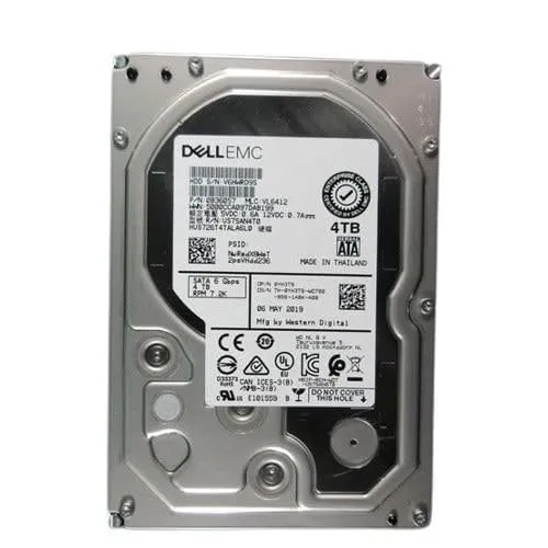 Dell 4 TB HDD Sata 6 Gbit/s, 72 K RPM, 8,9 cm (3,5 Zoll) von Dell