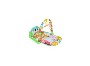 Moni Spielbogen Spielcenter Fitness Boy - Spielbogen mit Dschungeltieren und Musikklavier, fördert die motorischen Fähigkeiten Ihres Babys ab 6 Monaten und bietet stundenlangen Spielspaß.