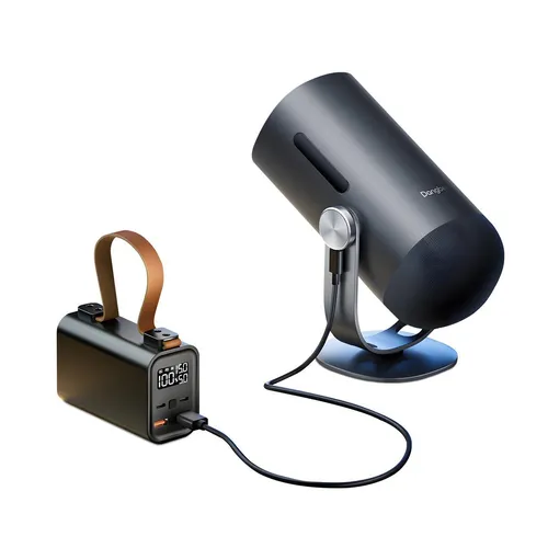 Dangbei Freedo Portable Smart Projector Bundle - Beamer - Tragbarer Google TV-Projektor für ultimative Freiheit und Kinoerlebnis überall.