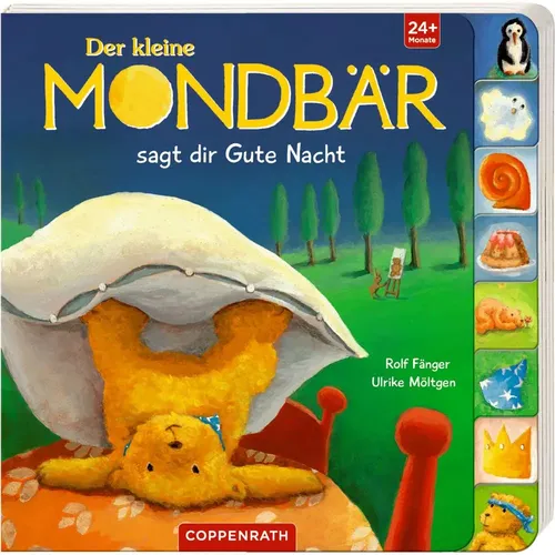 Der kleine Mondbär sagt dir Gute Nacht (Pappe mit Register)