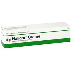 Halicar Creme 200 G - Homöopathisches Arzneimittel zur Linderung von Hautentzündungen und Juckreiz bei Ekzemen und Neurodermitis. Sanfte Pflege für empfindliche Haut.