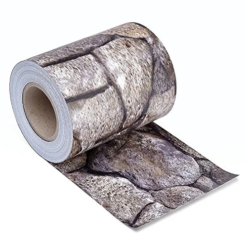 ESTEXO PVC Sichtschutz Streifen 35m - Doppelseitige Zaunblende in Bimsstein-Optik - Gartensichtschutz aus Witterungs- und UV-beständigem PVC, extrem reißfest und einfach zu montieren; idealer Schutz vor Wind, Sonne und Lärm.