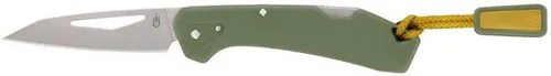 Gerber LST Mini Messer, grün – Kompaktes Jagdmesser - Das Gerber LST Mini ist ein leichtes, tragbares Jagdmesser mit Wharncliffe-Klinge. Ideal für Outdoor-Aktivitäten, bietet es Zuverlässigkeit und eine handliche Größe für unterwegs.