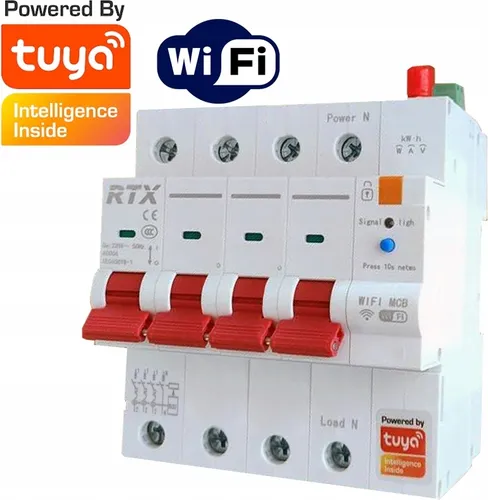 Sicherung 3 Phase 63A WiFi Tuya # Energiemessung