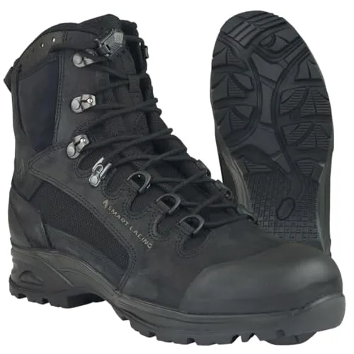 BWuM Haix Bundeswehr Kampfstiefel Leicht Schwarz (Normal, EU Schuhgrößensystem, Erwachsene, Numerisch, M, 47)