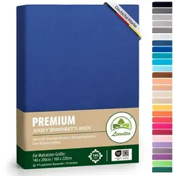 Bettlaken Blau von Leevitex