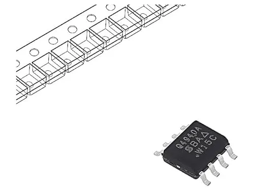 2X SQ4940AEY-T1_GE3 Transistor: N-MOSFET x2 TrenchFET® unipolar 40V 5,3A Idm: 32A V