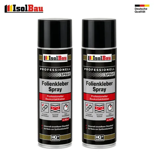 Folienkleber 2 x 500ml Dichtkleber Dampfbremse Dampfsperre Dampfbremsen PE Folie