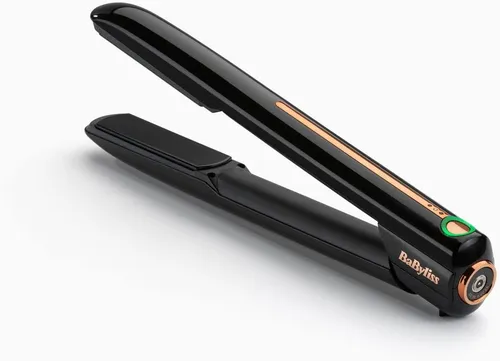 Babyliss 9000RU Kabelloses Glätteisen - Kabelloses Haarglätter mit 30 Min. Akku-Laufzeit und 15 Sek. Schnellheizung. Keramikplatten sorgen für glänzende Ergebnisse und schonendes Styling. Ideal für Reisen und den täglichen Gebrauch.