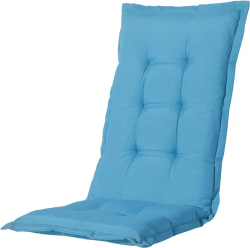 Madison Gartenstuhl Kissen mit hoher Rückenlehne 50x123 cm Panama Blau
