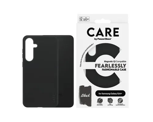 CARE by PanzerGlass Handyhülle MagSafe QI Compatible Fearlessly Fashionable Case für Samsung S24+, Backcover, Schutzhülle, Handyschutzhülle, Case, Schutzcase, stoßfest