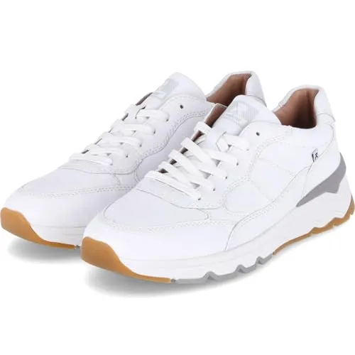 Rieker Herren Low Sneaker Weiß Leder 40