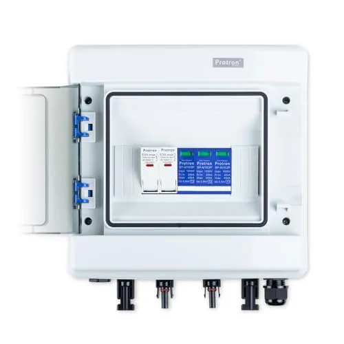 Protron PV GAK Solar Generatoranschlusskasten Photovoltaik DC Anschlusskasten Überspannungsschutz 1000V - T2 (DC-String 1/1 8M 3P 1000V T2, 19% MwSt.)