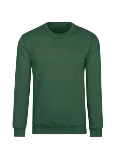 TRIGEMA Sweatshirt aus Biobaumwolle - Nachhaltiges Sweatshirt aus 100% Biobaumwolle, klassischer Unisex-Schnitt für komfortable Passform und umweltfreundlichen Style.