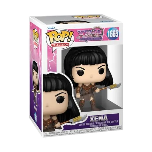 Funko POP! TV: Xena - Xena mit Spear - Xena: Warrior Princess - Vinyl-Sammelfigur - Geschenkidee - Offizielle Handelswaren - Spielzeug Für Kinder und Erwachsene - TV Fans - Modellfigur Für Sammler