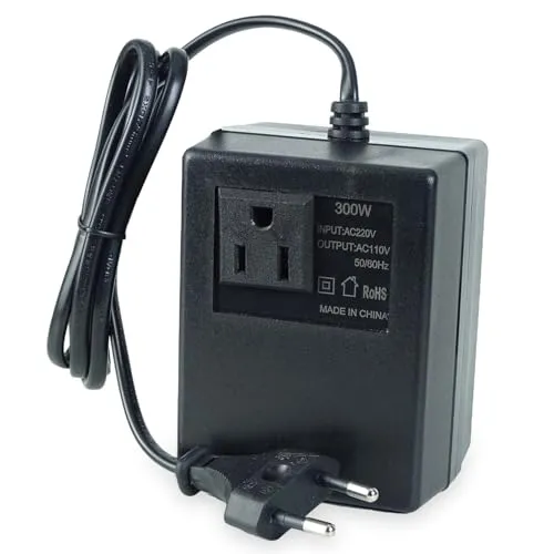 keepdrum Spannungswandler 220V zu 110V