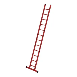 Anlegeleiter 12 Sprossen aus GFK
