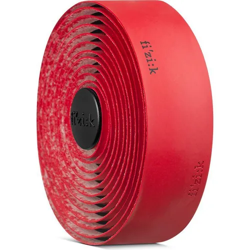 fizik Terra Microtex Bondcush Tacky 3,0 mm, Rot - Lenkerbänder mit hochwertigem Material für zusätzlichen Komfort und Langlebigkeit, ideal für anspruchsvolle Radfahrer.