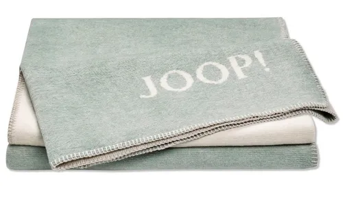 JOOP! Wohndecke in Grün – Hochwertige Baumwollmischung in grün von JOOP!