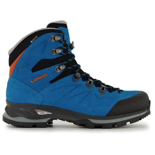 LOWA Badia GTX Ws Stiefel - türkis/Mandarine 41.5 - Wanderschuhe mit hochwertigem Velours- und Nubukleder, ideal für anspruchsvolle Trails und wetterfeste Abenteuer.