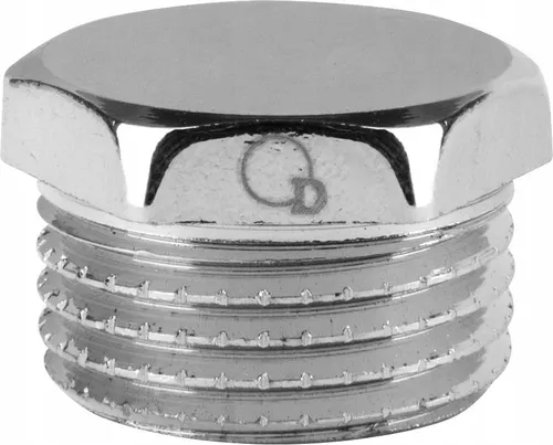 1/2 Zoll verchromter Stopfen