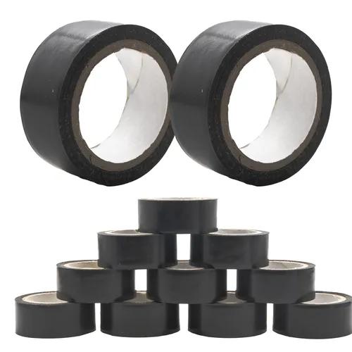 20x Isolierband PVC Klebeband Universal Abdichtband in schwarz 18 mm x 90 Meter