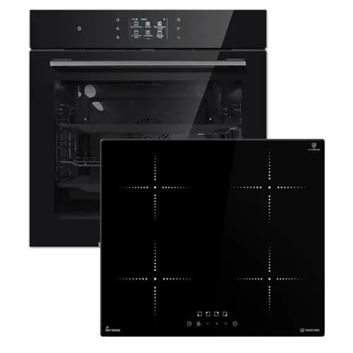 KKT KOLBE 60cm Herdset: Einbaubackofen EB8017ED & Induktionskochfeld IH85900RL