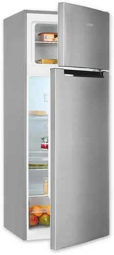 Exquisit KGC270-45-040D Kühl-Gefrierkombination in silber von Exquisit