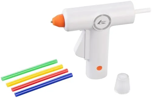 AGT Klebepistole: Akku-Heißklebepistole, schnelles Aufheitzen, 10 Klebestifte, 2000 mAh (Heisskleberpistole, Heißklebepistole Reparatur)