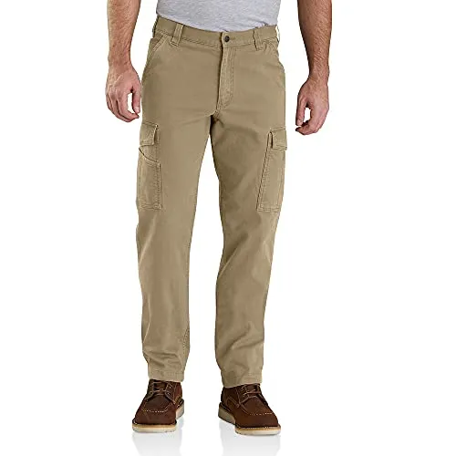 Carhartt Herren Rugged Flex® Cargo-Arbeitshose - Wanderhosen aus strapazierfähigem Canvas, mit Relaxed Fit für optimalen Komfort und Bewegungsfreiheit bei jeder Outdoor-Aktivität.