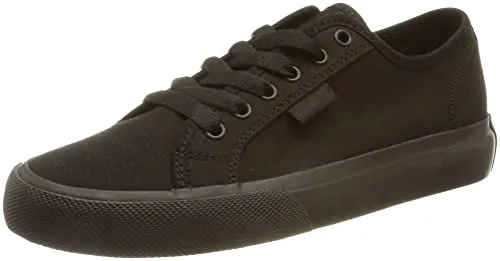 DC Shoes Herren Handmatig Sneaker - Black Gum, 40.5 EU - Herren-Sneaker aus robustem Canvas mit Gummisohle für optimalen Grip und Komfort im Alltag.