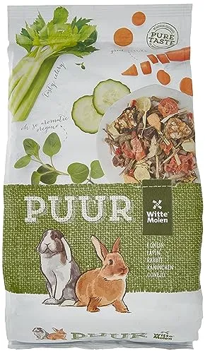 WITTE MOLEN - Alimentación Puur Conejos Enanos Witte Molen - 1833 - 2 Kg.