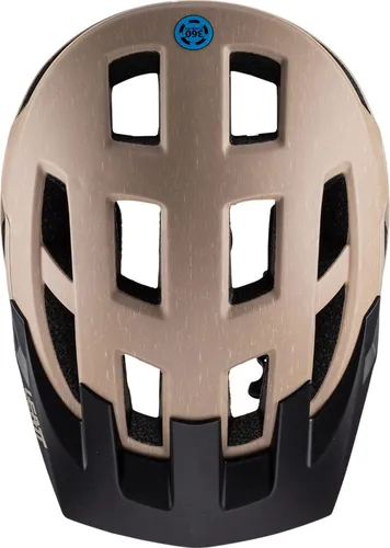 Leatt Enduro MTB-Helm 2.0 Trail Beige Gr. S - Fahrradhelme für Trailriding, leichter Allzweckhelm mit optimaler Belüftung und Schutz für XC-, Backcountry- und Gravel-Abenteuer.