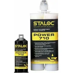Power 710 50ml Milchig Weiß 2k-strukturklebstoff, 2 Komponentenkleber Ohne Mischer - Staloc