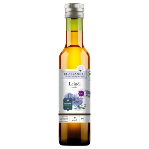 BIO PLANÈTE Vital-Öl Leinöl nativ (3D-Filtration) Bio 250ml