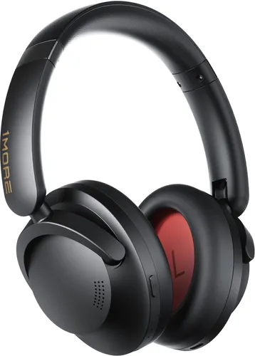 1MORE SonoFlow Pro HQ51 Wireless Headphones ANC (black) - Kopfhörer mit Hybrid-ANC-Technologie, die Geräusche um 42 dB reduziert, für ein immersives Hörerlebnis und bis zu 100 Stunden Akkulaufzeit.