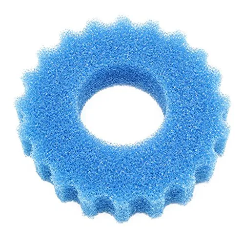 Wiltec SunSun Ersatzteil für Druckteichfilter CPF-280/380/500 Schwamm blau, Teichdruckfilter UV-Lampe, 9000 l/h Teichfilteranlage, effiziente Wasserfilterung
